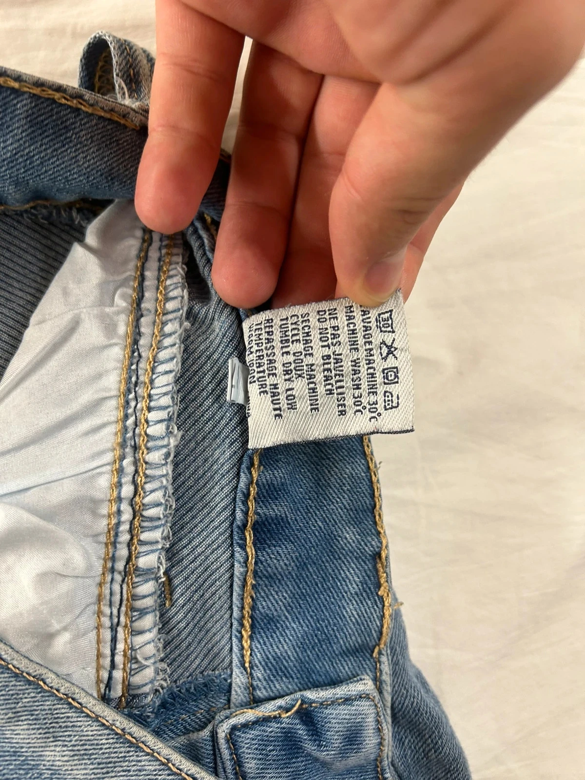 Jean azul de cintura alta Mila premium talla L – photo 10